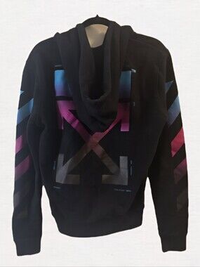 Off-White | Sweaters | Off White Wizard And Cat Zip Up Hoodie